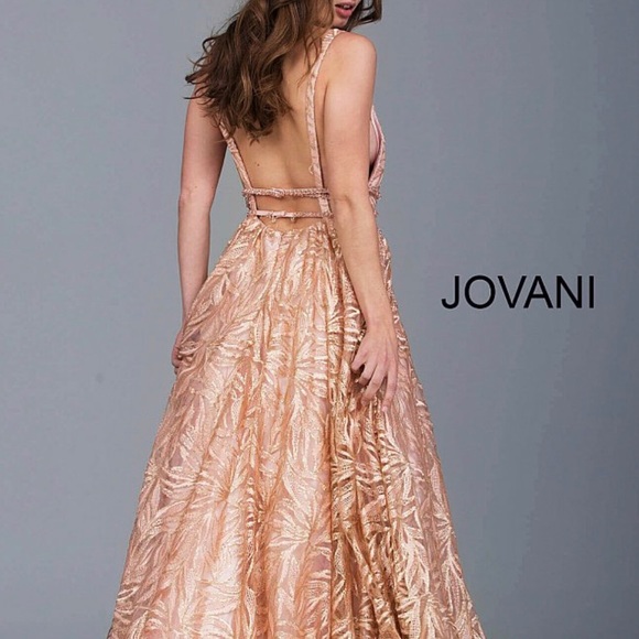 slim fit dress slacks Girls Teen & Pre Teen Jovani Celine Blush and Silver Beaded Corset Dress main image 1